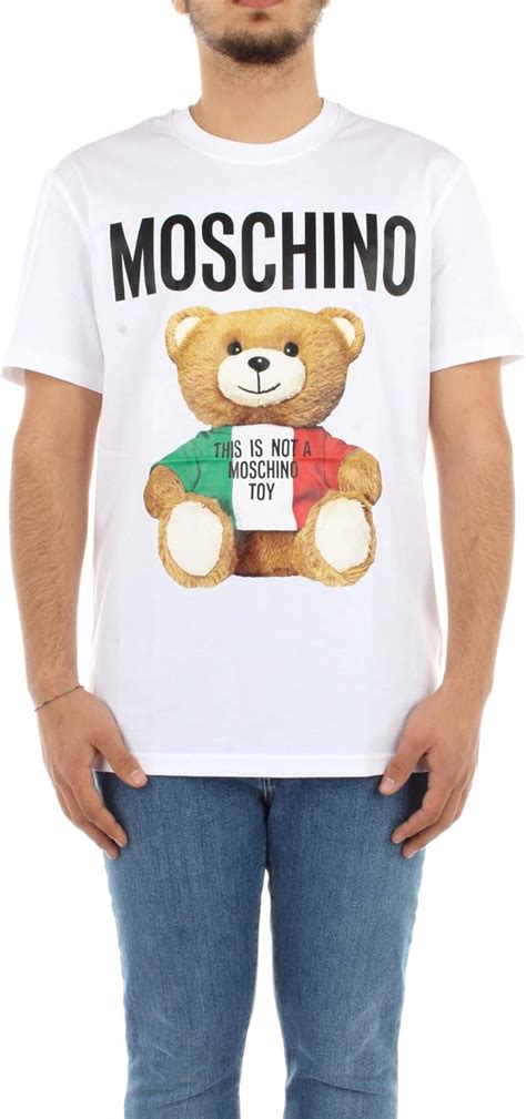 camiseta moschino hombre.